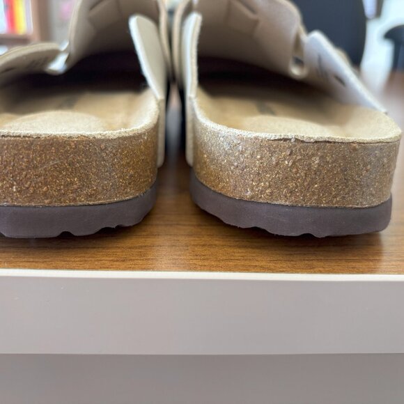 New, Cushionare no tags or box.  Women's beige mules Low Shipping - Picture 5 of 6